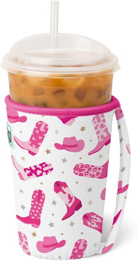 Swig Life Medium Iced Cup Coolie, Standard 22oz Iced Coffee Cup Insulator Sleeve - Image 2