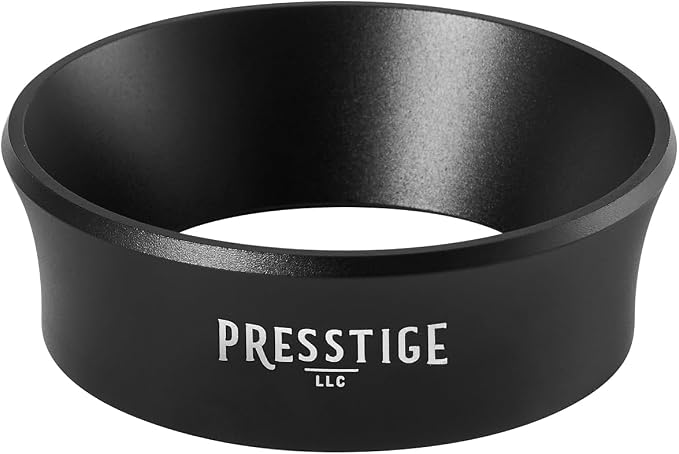 Presstige 54mm Magnetic Dosing Funnel – Espresso Portafilter Ring Compatible by PresstigeLLC