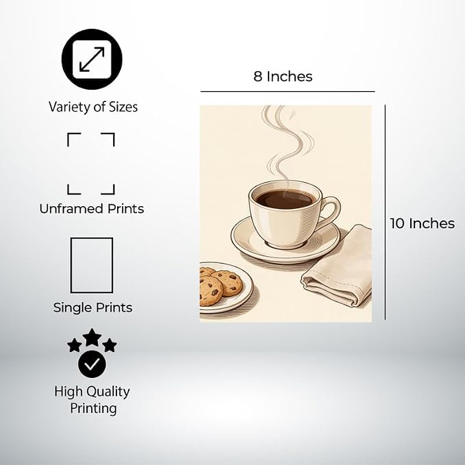 Lawrence Williams Designs Coffee and Cookies Poster - Image 2