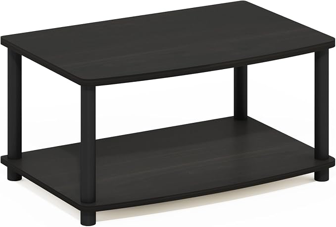 Furinno TURN-N-TUBE TV Riser Stand, 2-Tier Small Elevated No Tools TV Stand - Image 7