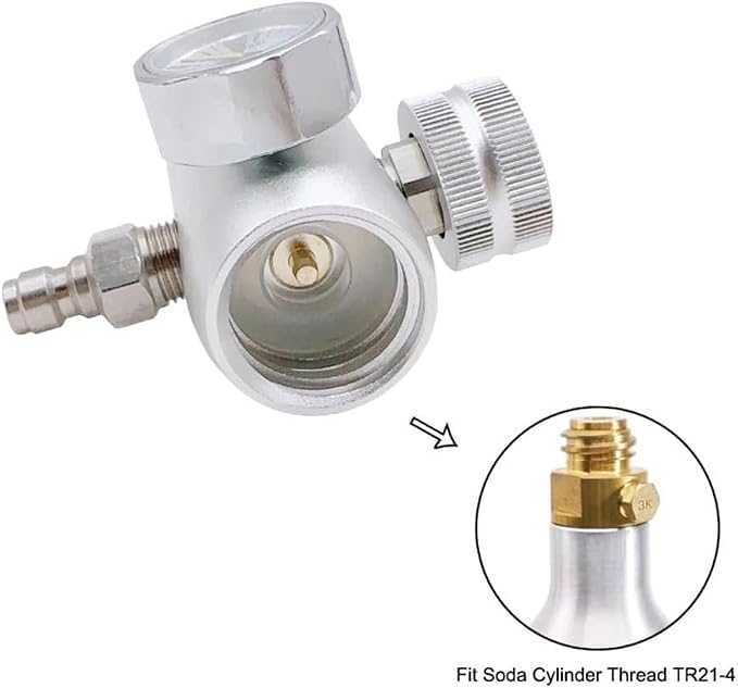 CO2 Tr21-4 Regulator For Homebrew Beer Aquariums Coffee Machines Beauty Devices - Image 7