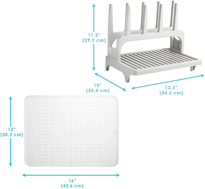 PopYum Gray Space Saving Drying Rack - Image 9