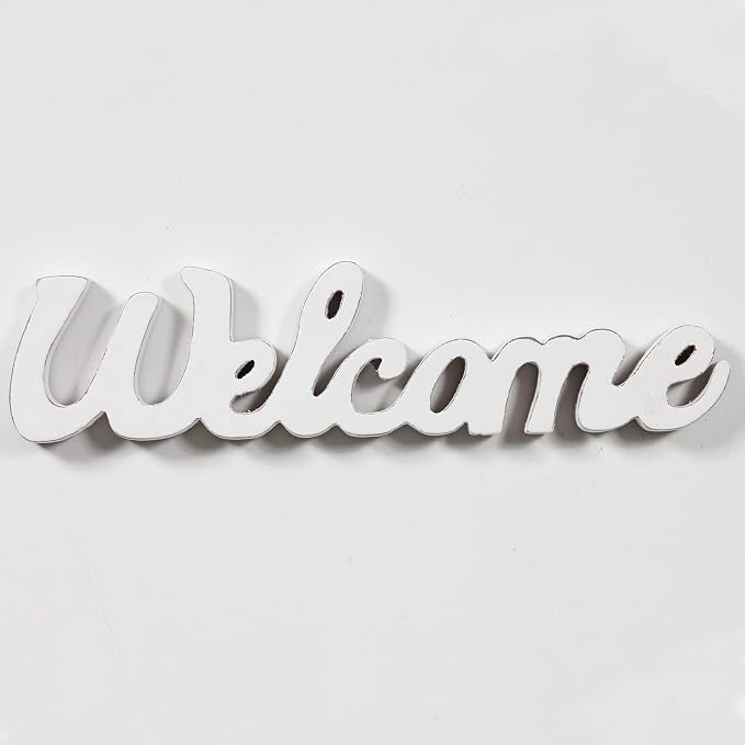 Rustic Wooden Outdoor Welcome Sign - Image 9