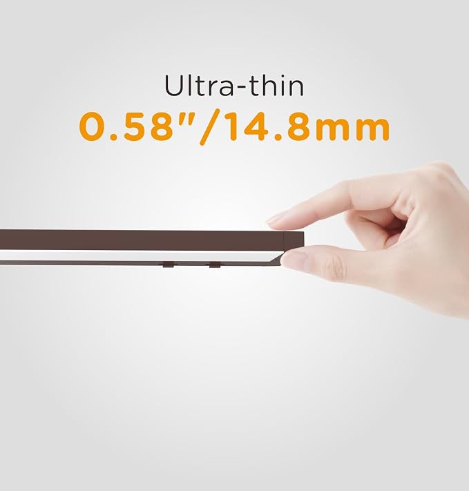 36 Inch Under Cabinet Lighting Plug in, 20W 120V 3 Color 3000K/4000K/5000K - Image 5