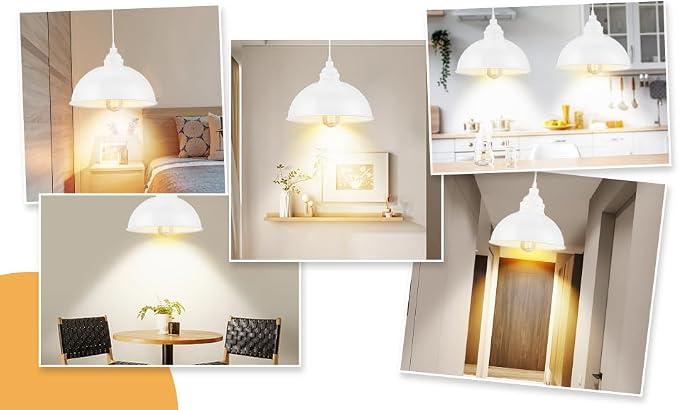 Plug in Pendant Light, 15FT Hanging Lights - Image 5