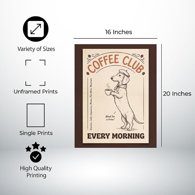Lawrence Williams Designs Coffee Club Poster - Image 2