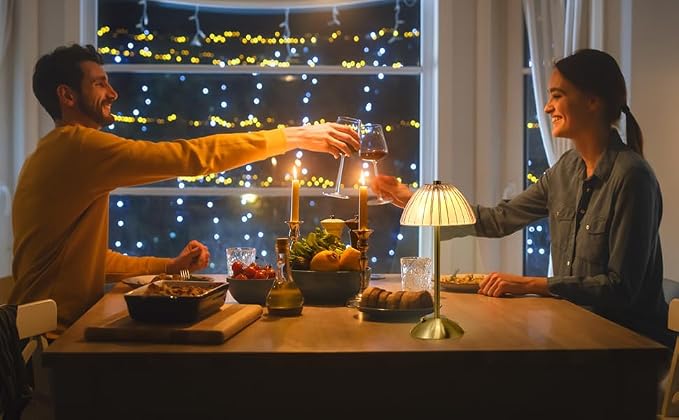 HAPYGI Portable Battery Operated LED Table Lamp - Image 2