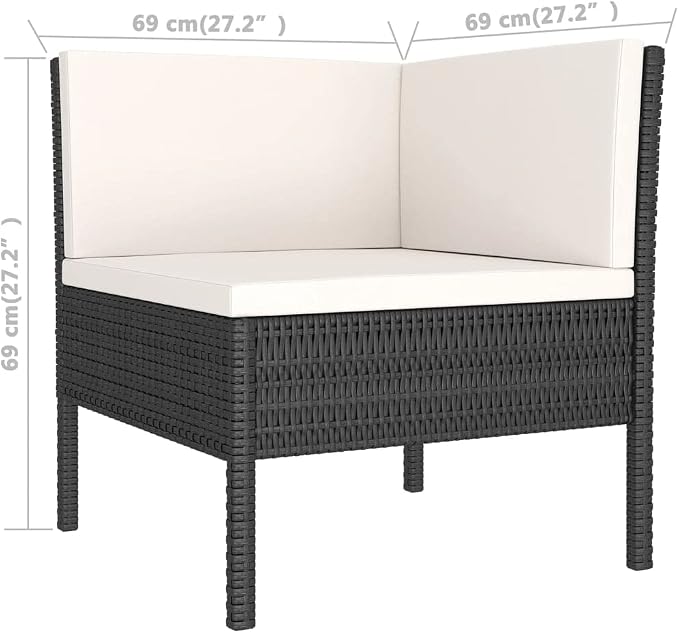 LKJephalotrope 9 Piece Patio Lounge Set - Image 6