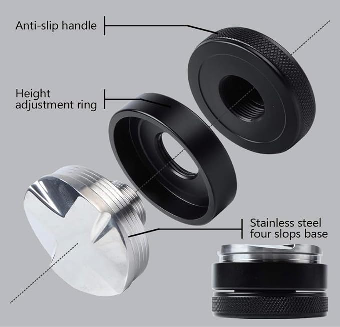VIA CREMA Coffee Leveler 58 MM Espresso Distribution Tool Coffee Distributor - Image 3