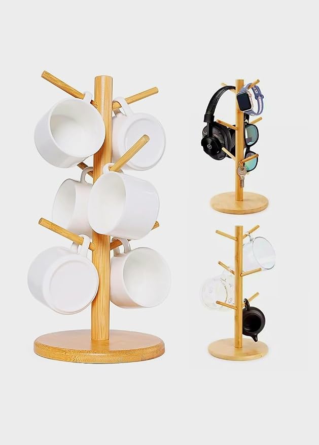 Mug Cup Holder Tree for Countertop Mug Stand Cup Holder Mug Rack Stand Coffee - Image 2
