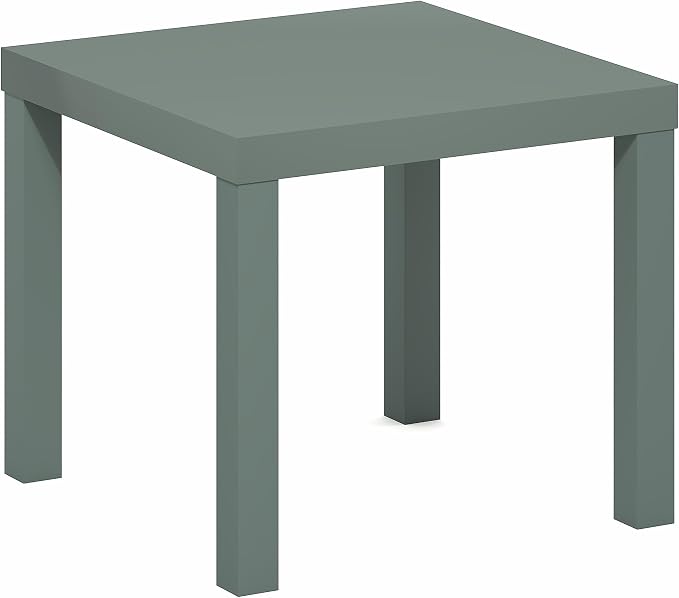 Furinno Classic Side Table, Square Modern End Table - Image 6