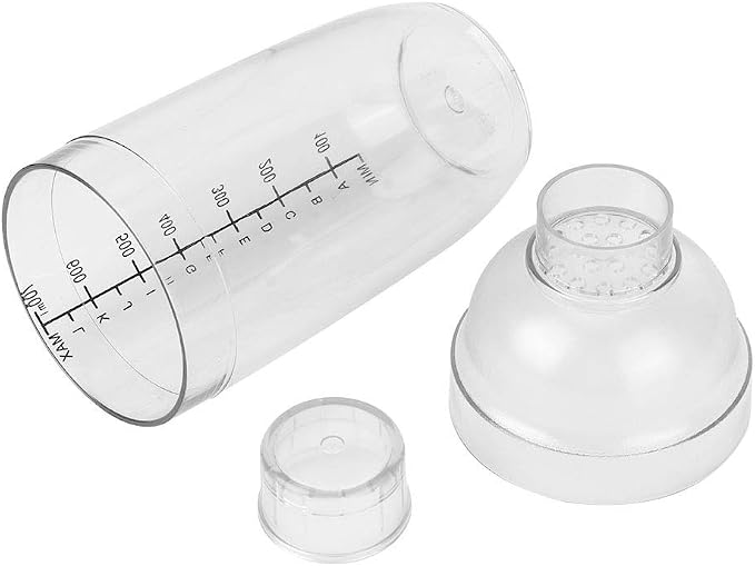 24 Oz Plastic Cocktail Shaker Bottle, Hand Cup Drink Mixer Tea Shaker Clear - Image 6