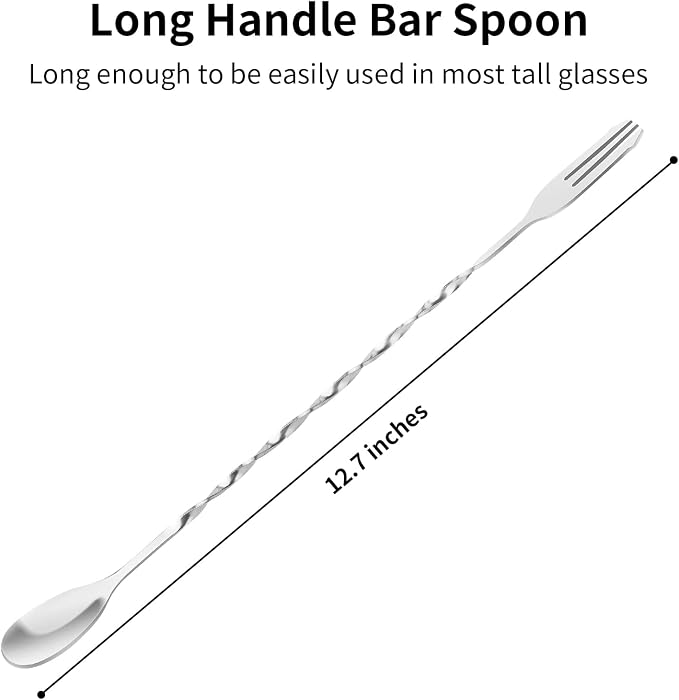 Bar Spoon Cocktail Mixing Spoon - Image 2