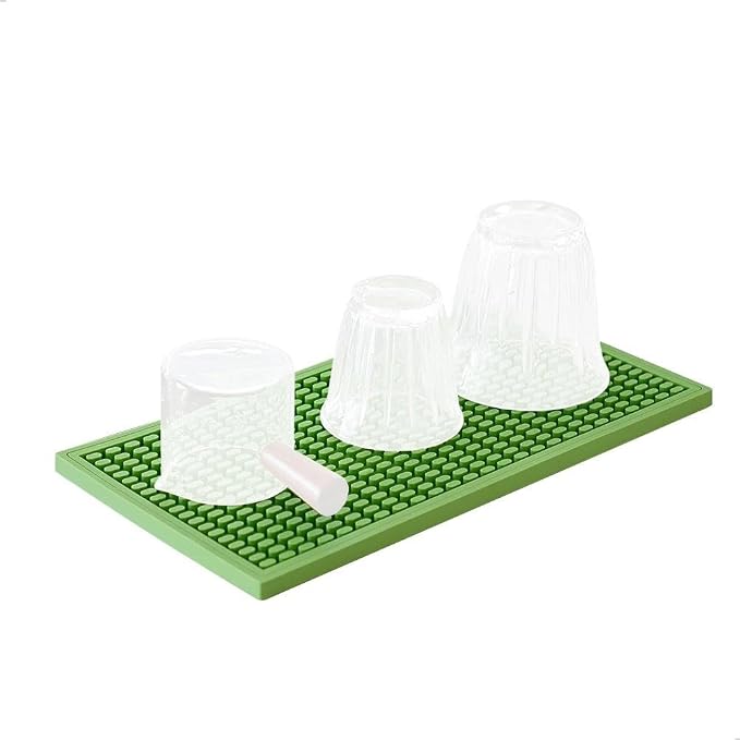 watchget Green Silicone Coffee Bar Mat by watchget