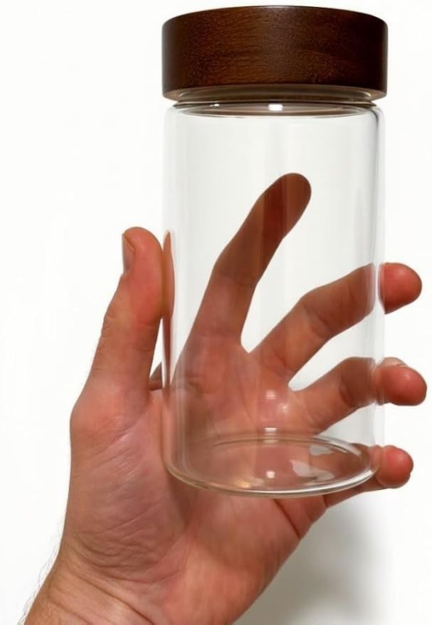 Wide Mouth Glass Storage Jars - Image 9