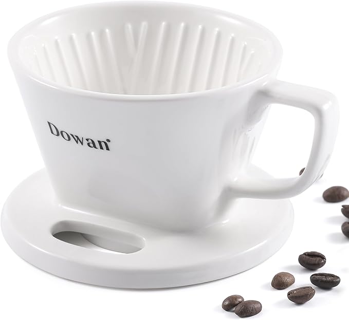 DOWAN Pour Over Coffee Maker, Non-Electric Pour Over Coffee Dripper by DOWAN