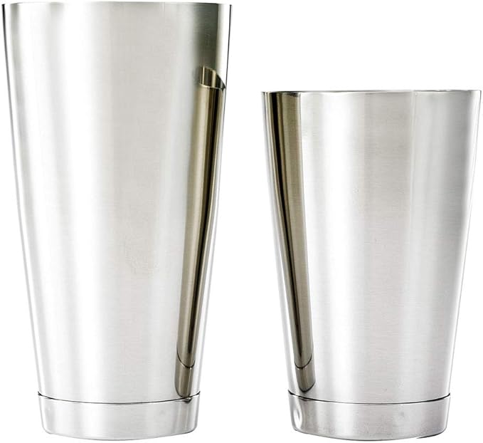 Barfly Cocktail Tin, Stainless Steel, Double Heavy Gauge by BarflybyMercer