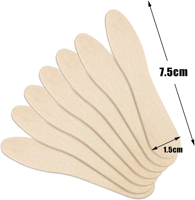 500 Pcs Small Wooden Spoons, Mini Disposable Ice Cream Tasting Spoons, 3 Inch - Image 2