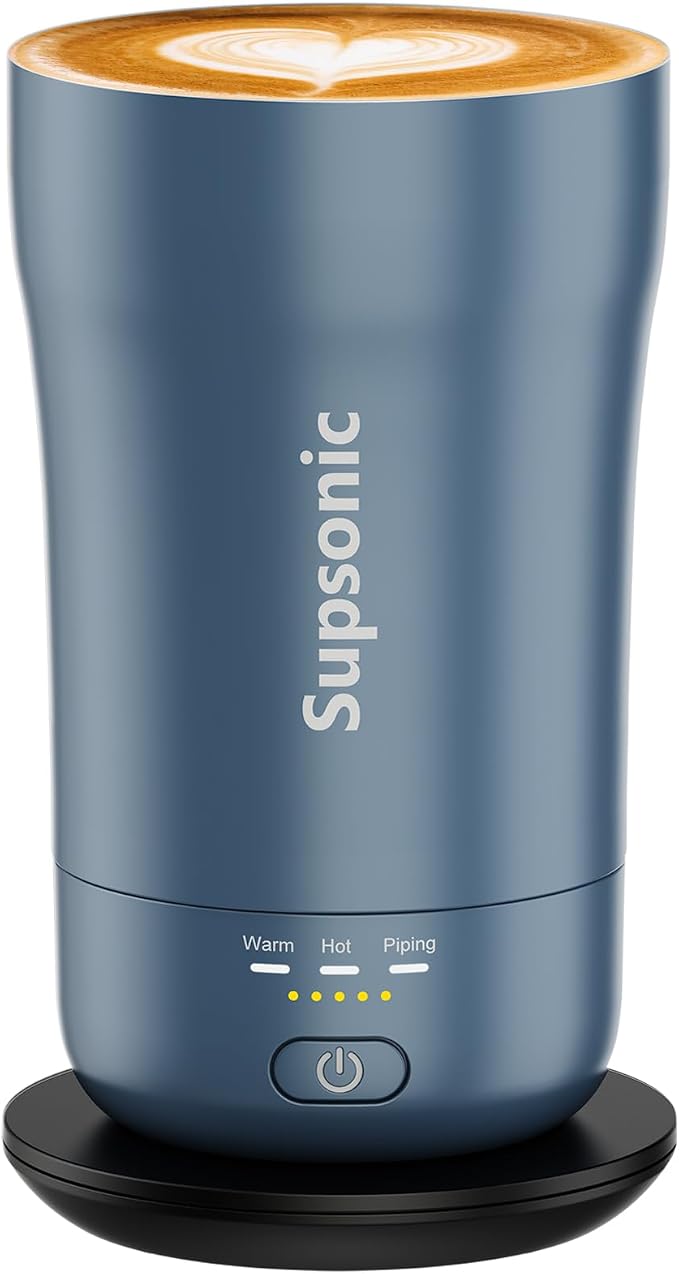 Supsonic - 14oz Heated Coffee Mug, Self-Heating Travel Mug by Supsonic