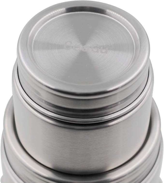 CoaGu 8oz Coffee Canisters: Premium 18/8 Stainless Steel Containers Perfect - Image 5