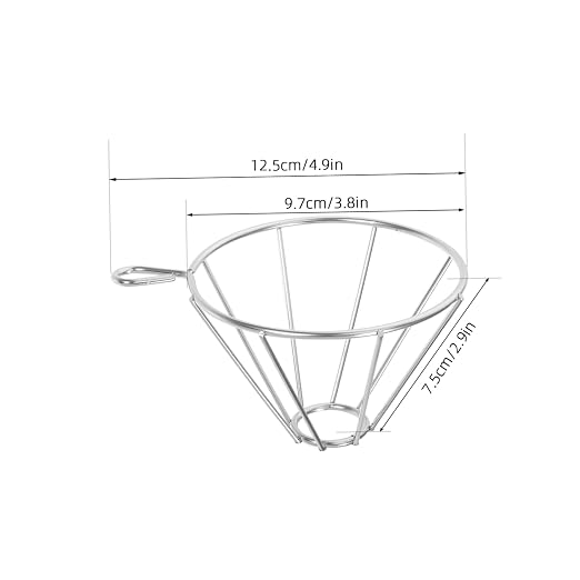 Stainless Drip Funnel Versatile Coffee Filter Holder - Image 2