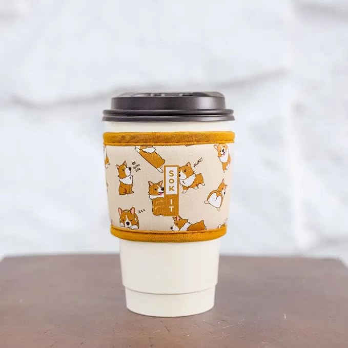 Sok It HotSok Coffee & Tea Reusable Insulated Neoprene Cup Sleeve - Image 2