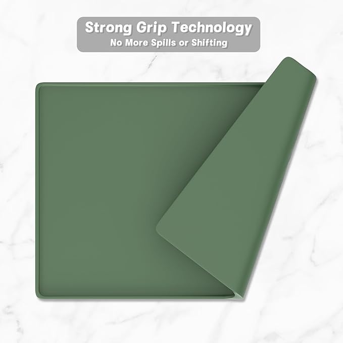Rnivvi Silicone Coffee Mat, Heat Resistant Dish Drying Pad - Image 5