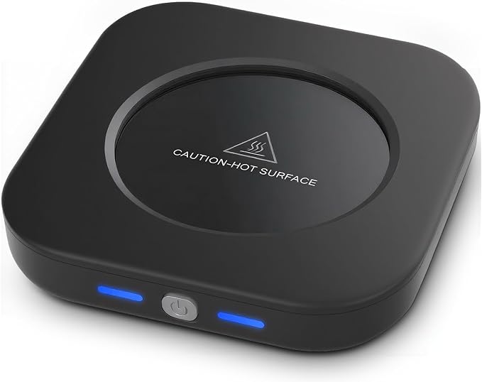 Electric Coffee Cup Warmer for Office Desk, 24W Mug Warmer Plate by Unknown