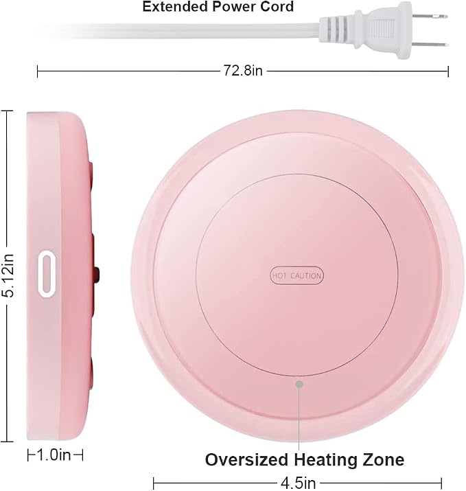 BESTINNKITS Smart Coffee Set Auto On/Off Gravity-induction Mug Office Desk Use - Image 3
