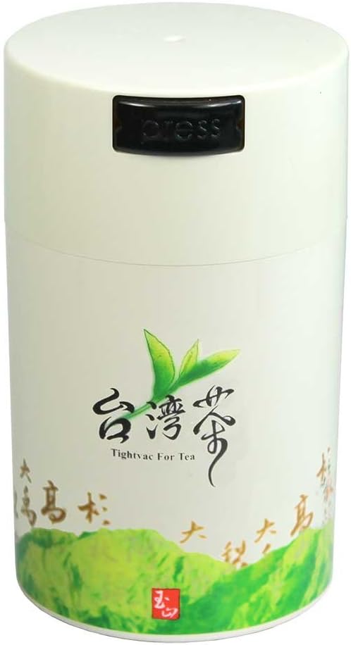Teavac 6-Ounce Vacuum Sealed Tea Storage Container by Tightpac+America+Inc.