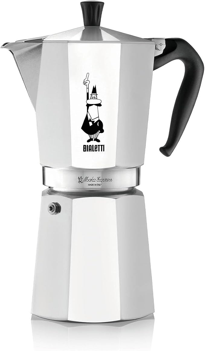 Bialetti - Moka Express: Iconic Stovetop Espresso Maker, Makes Real Italian by Bialetti