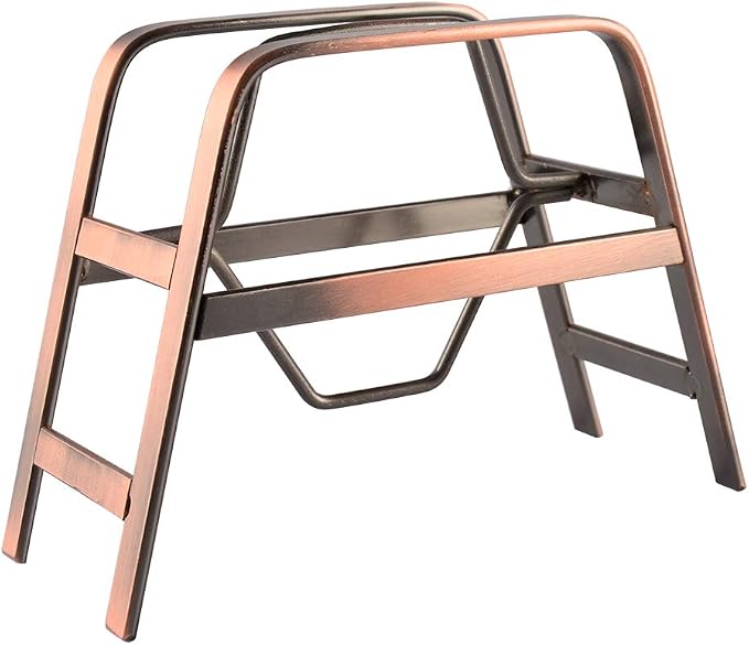 CAFEMASY Retro Copper Coffee Filter Paper Holder Rack Stand - Image 2