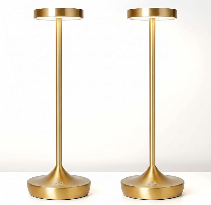 YHT 72Hrs Cordless Table Lamps, Rechargeable 6000mAh LED Outdoor LED Battery by YHT