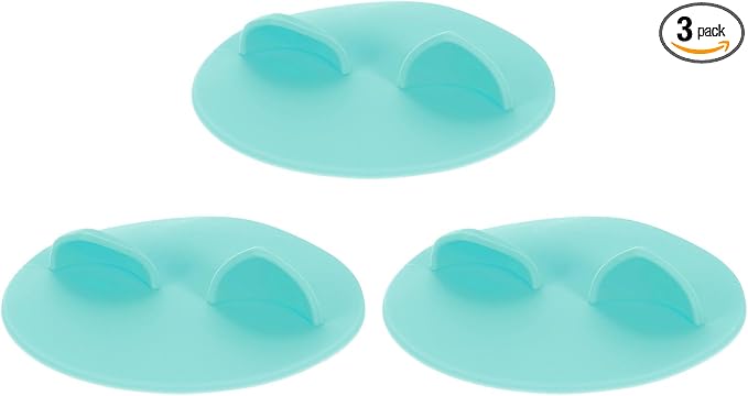 uxcell 3Pcs Silicone Cup Lids, 4.5 Inch Mug Cover Seal Cat Ear Silicone Cup by uxcell