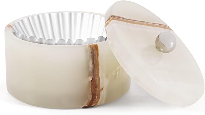 Marble Coffee Filter Holder – 6 inch Handmade White Onyx Coffee Filter Holder by MARBLERANGE