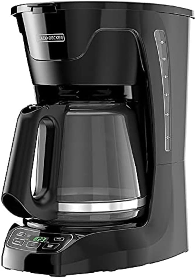 BLACK+DECKER CM1110B Programable 12-Cup Coffee Maker, Easy Pour, Non-Drip Carafe by Unknown