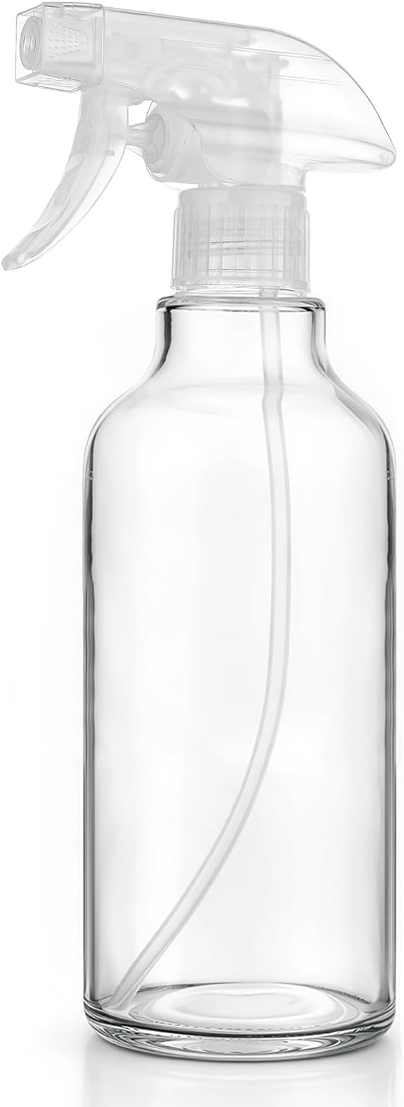 Glass Spray Bottles 16.9oz Empty Spray Bottle Mist/Stream Spraying Small by Hethyo
