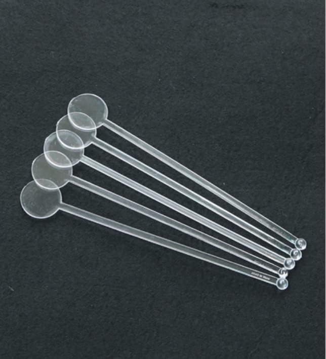 Brccee AC 100PCS 7 Inches Cocktail Swizzle Sticks, Disposible Plastic Drink - Image 2