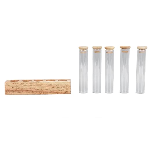 Coffee Bean Jars Canisters Solid Wood Base Airtight Storage Containers Single by Restokki