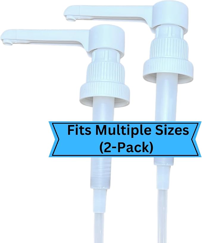 Dual Fitting Pump Dispenser for Gallon Jugs and Smaller Bottles Leak Proof for by Serious+Soil