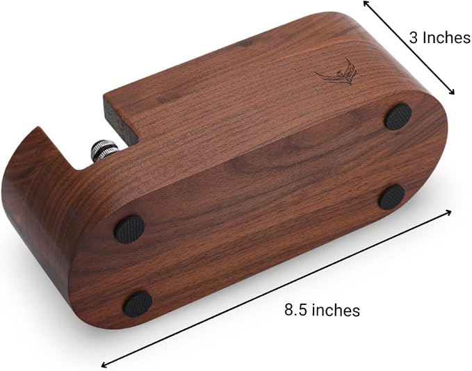 58mm Espresso Tamper Station Rosewood KNODOS Espresso Machine Accessories - Image 5
