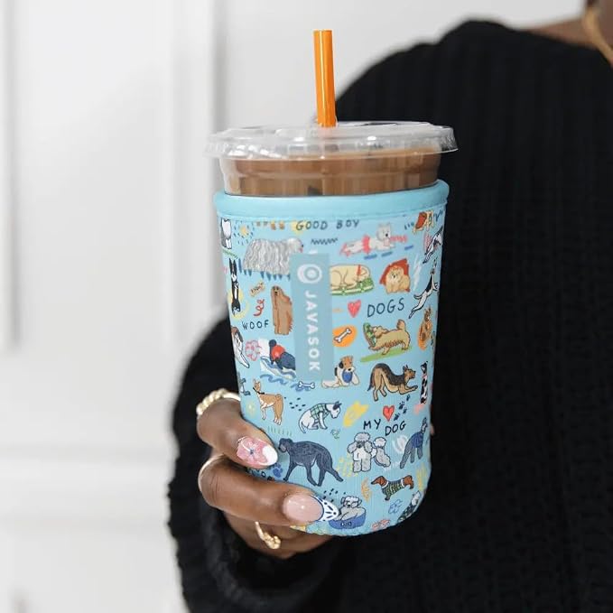 Sok It JavaSok Iced Coffee & Cold Soda Insulated Neoprene Cup Sleeve - Image 2