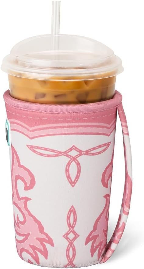 Swig Life Medium Iced Cup Coolie, Standard 22oz Iced Coffee Cup Insulator Sleeve - Image 3