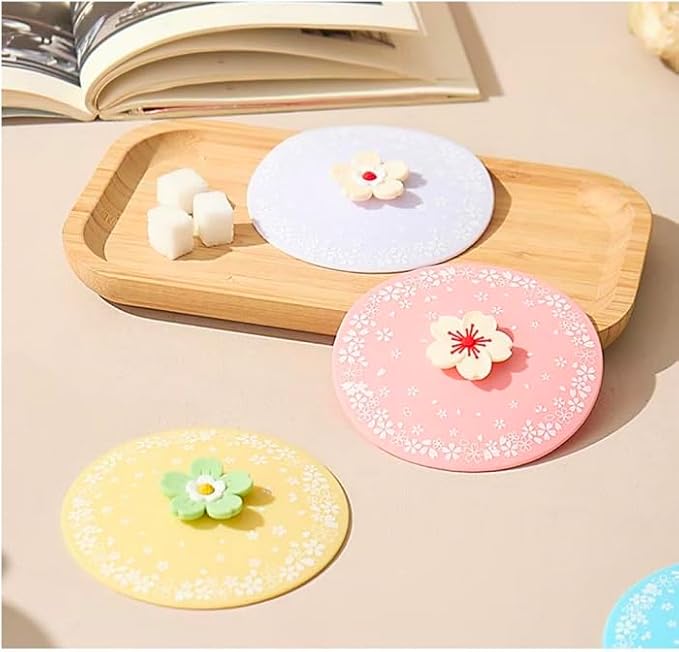 2 PCS Silicone Cup Covers for Drinks - Image 5