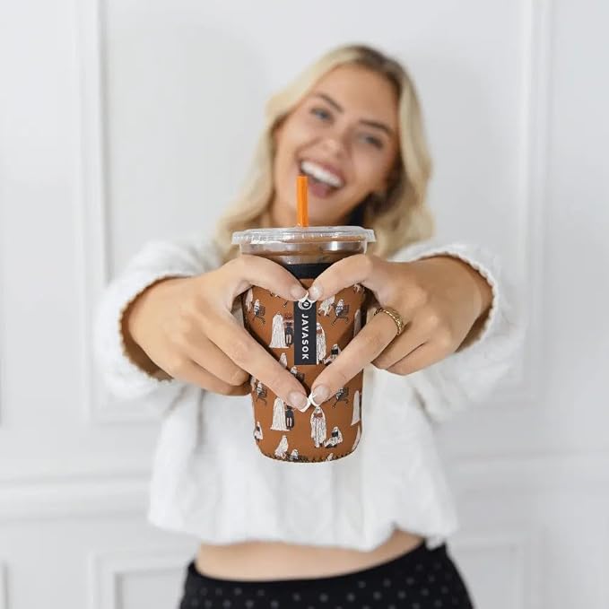 Sok It JavaSok Iced Coffee & Cold Soda Insulated Neoprene Cup Sleeve - Image 2