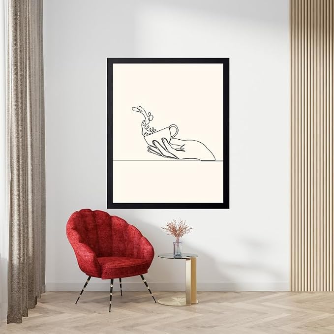Lawrence Williams Designs Coffee Line Art Poster - Image 5