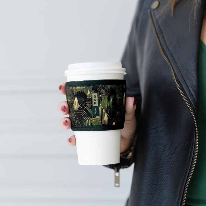 Sok It HotSok Coffee & Tea Reusable Insulated Neoprene Cup Sleeve - Image 2