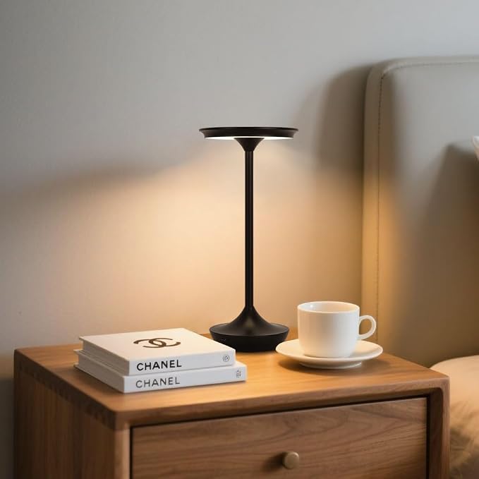 2 Pack Cordless Rechargeable Table Lamps, Portable 6000mAh Battery Desk Lamp - Image 7