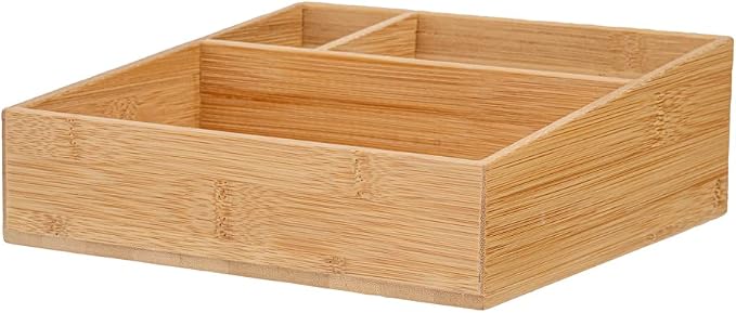 Restaurantware-8.3 x 8.3 x 2 Inch Coffee Condiment Organizer, 1 Square Creamer - Image 2