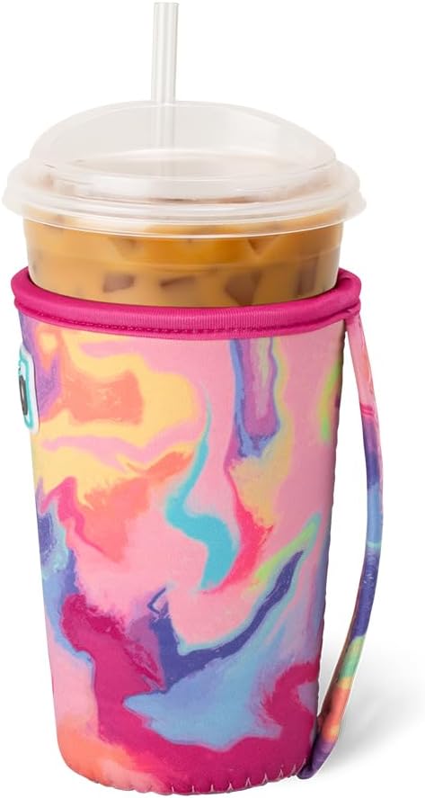 Swig Life Medium Iced Cup Coolie, Standard 22oz Iced Coffee Cup Insulator Sleeve - Image 3